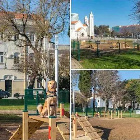 Ola ! Central Lightning Quiet View Garden 10mn Airport Apartamento